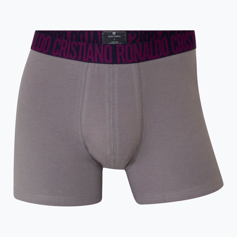 Férfi boxeralsó CR7 Basic Trunk 3 db multicolor 2