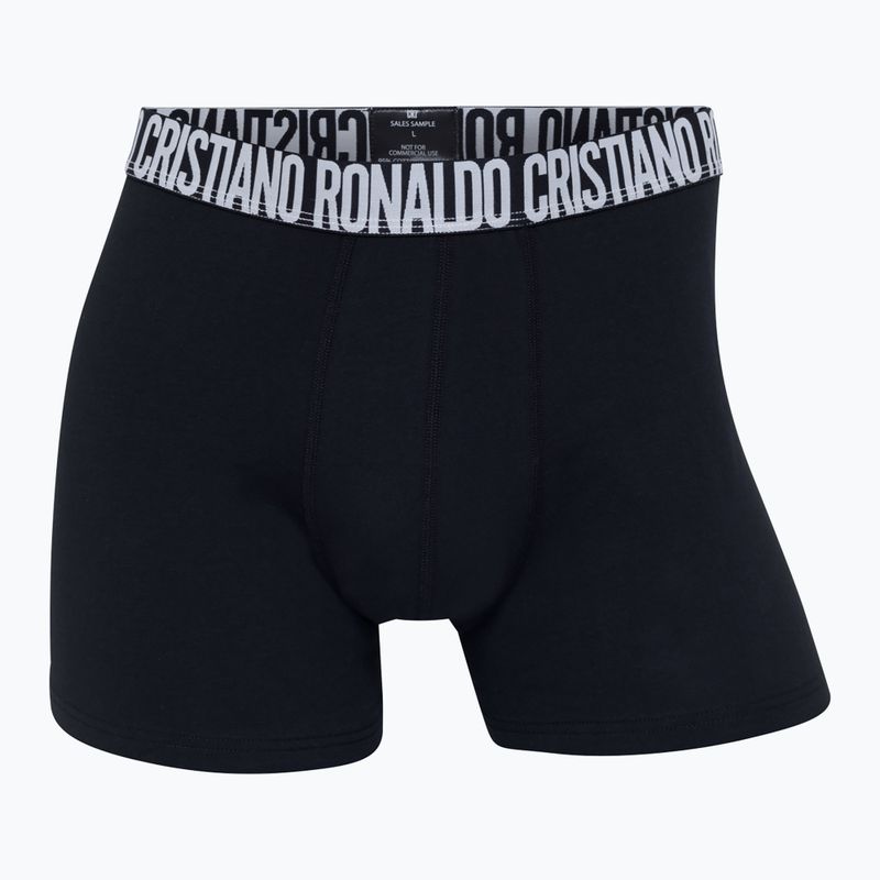 Férfi boxer nadrág CR7 Basic Trunk 3 pack black 2