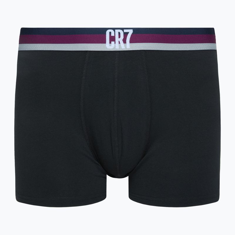 Férfi boxeralsó CR7 Basic Trunk 4 pary black 2