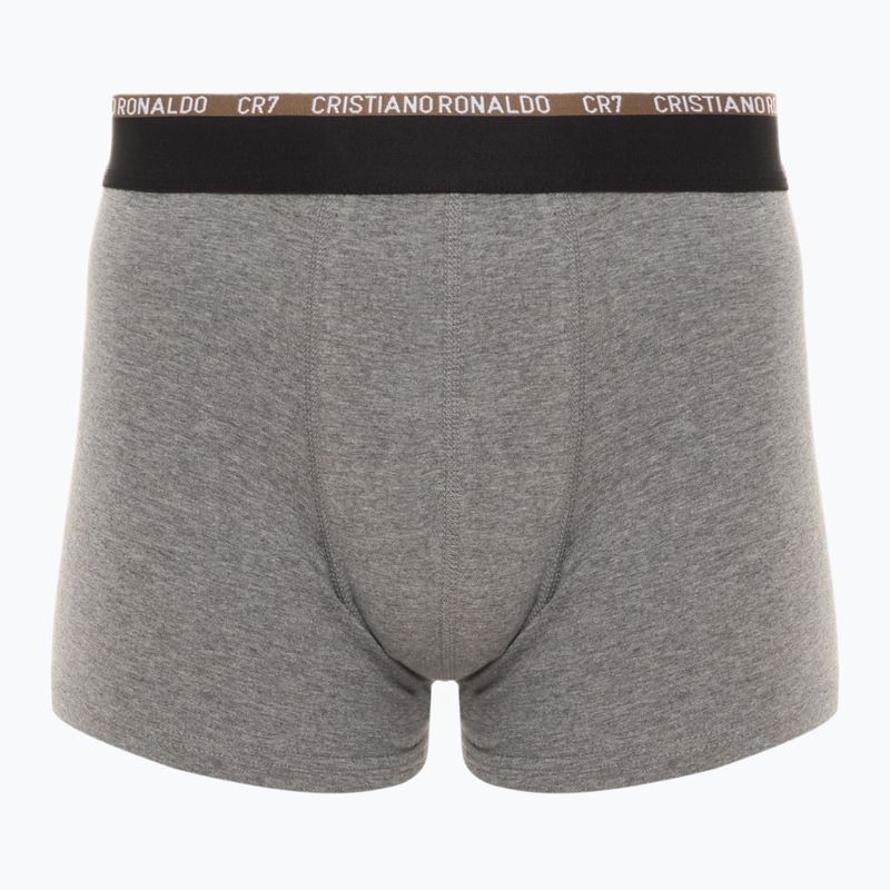 Férfi boxeralsó CR7 Basic Trunk 10 pár multicolor 3