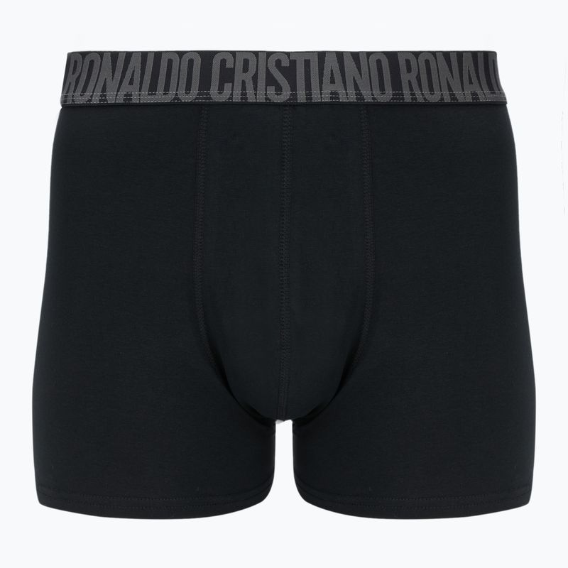 Férfi boxeralsók CR7 Basic Trunk 8 pár black 5