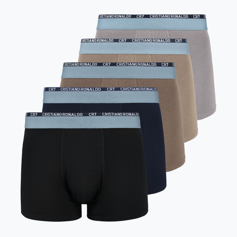 Férfi boxeralsó CR7 Basic Trunk 5 pár 2412 több színű