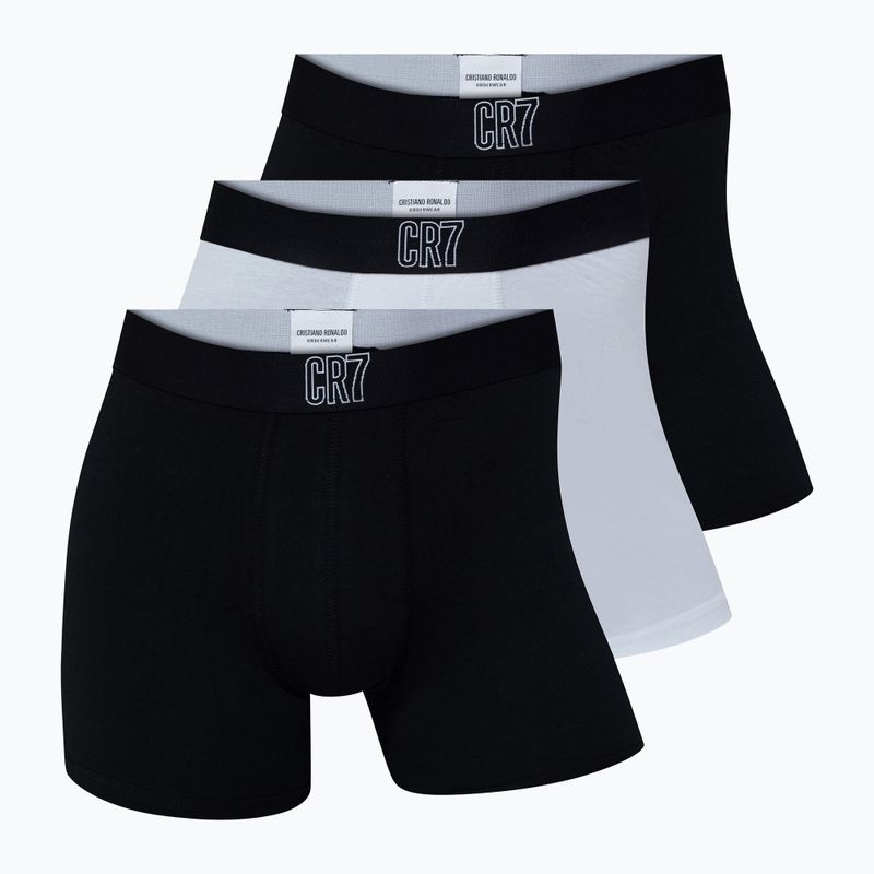 Férfi boxeralsó CR7 Basic Trunk 3 pár multicolour