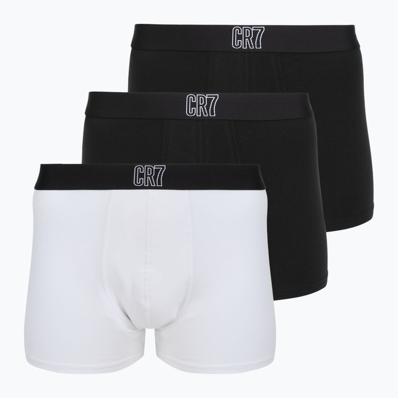 Férfi boxeralsó CR7 Basic Trunk 3 pár multicolour