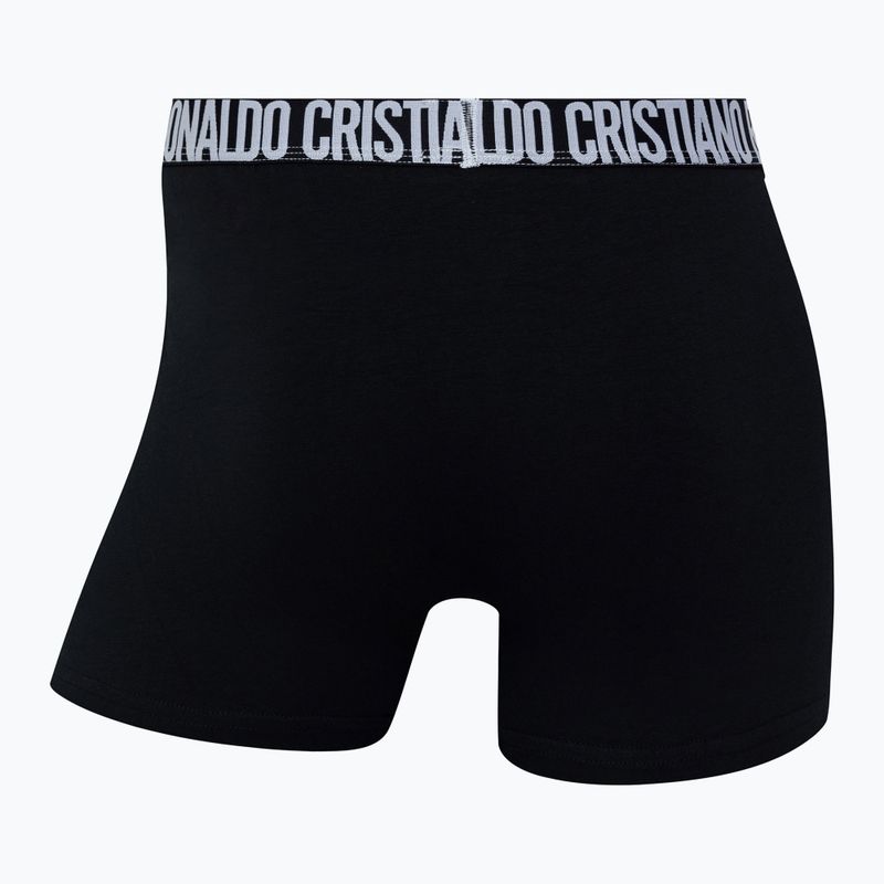 Férfi boxeralsó CR7 Basic Trunk 5 pár 2422 fekete 4