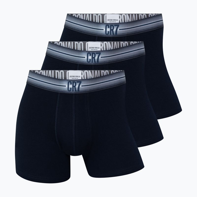 Férfi CR7 Basic Trunk boxeralsó 3 pár 2762 fekete