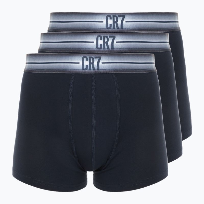 Férfi CR7 Basic Trunk boxeralsó 3 pár 2762 fekete