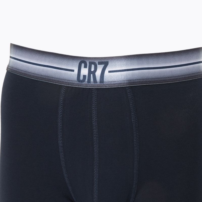 Férfi CR7 Basic Trunk boxeralsó 3 pár 2762 fekete 3