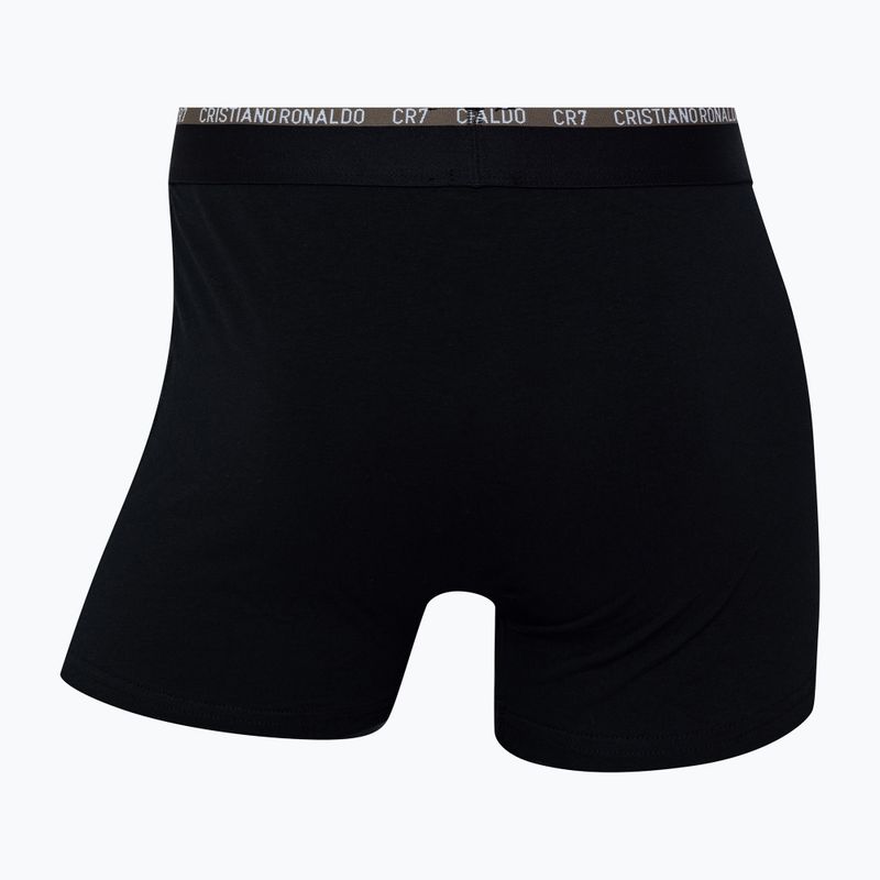 Férfi CR7 Basic Trunk boxeralsó 3 pár 2763 fekete 3