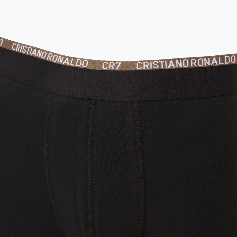 Férfi CR7 Basic Trunk boxeralsó 3 pár 2763 fekete 3