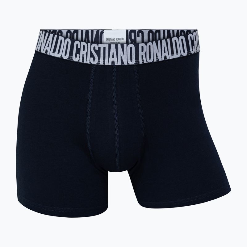 Férfi CR7 Basic Trunk boxeralsó 3 pár 2765 fekete 2