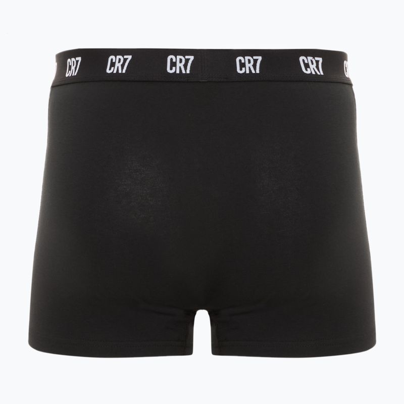 Férfi boxeralsó CR7 Basic Trunk 10 pár fekete 3