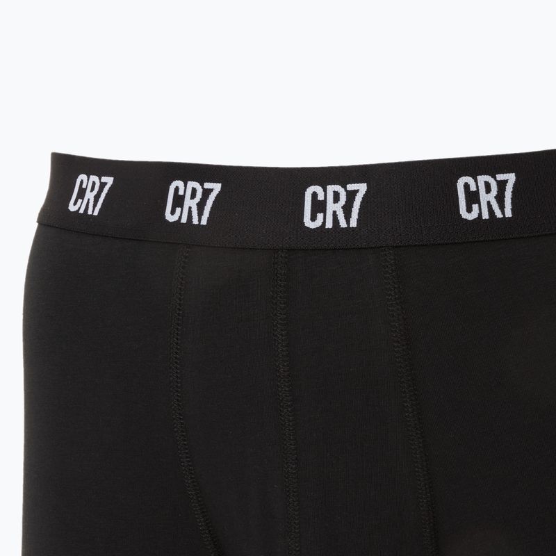 Férfi boxeralsó CR7 Basic Trunk 10 pár fekete 4
