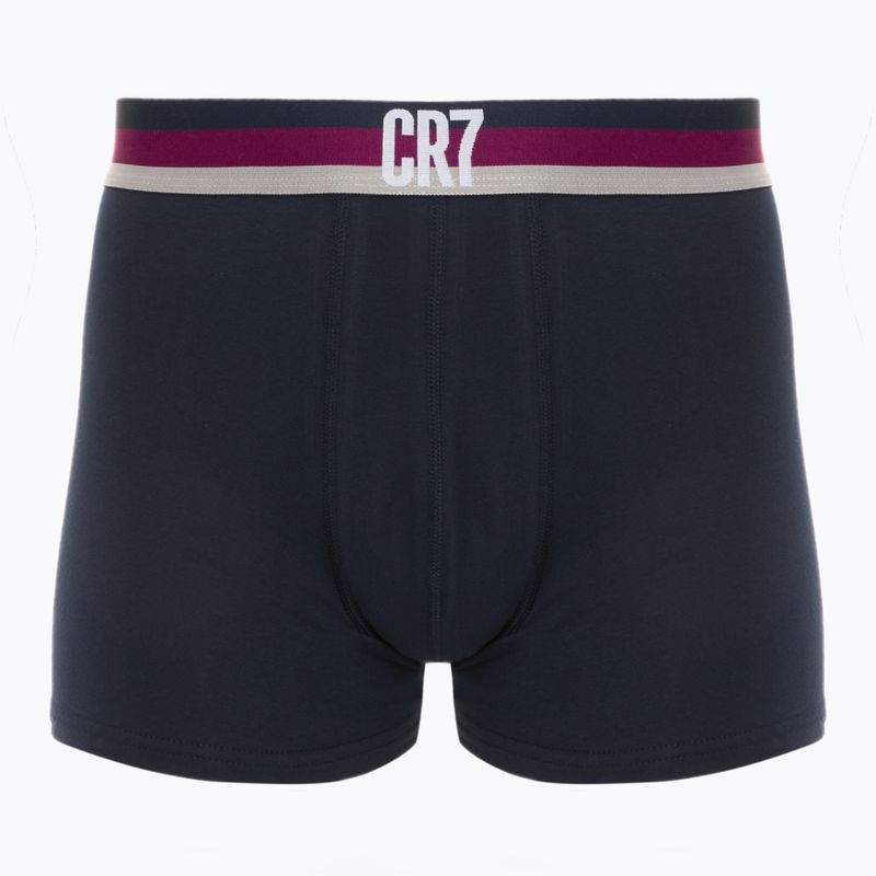 Férfi boxeralsó CR7 Basic Trunk 5 pár 2330 fekete 2