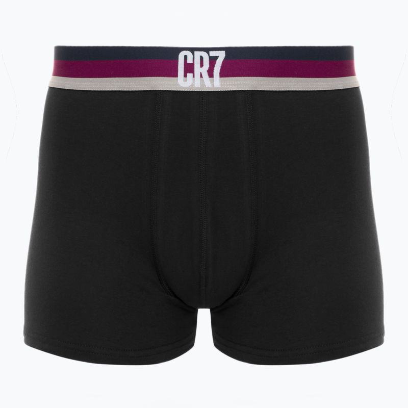 Férfi boxeralsó CR7 Basic Trunk 5 pár 2330 fekete 3