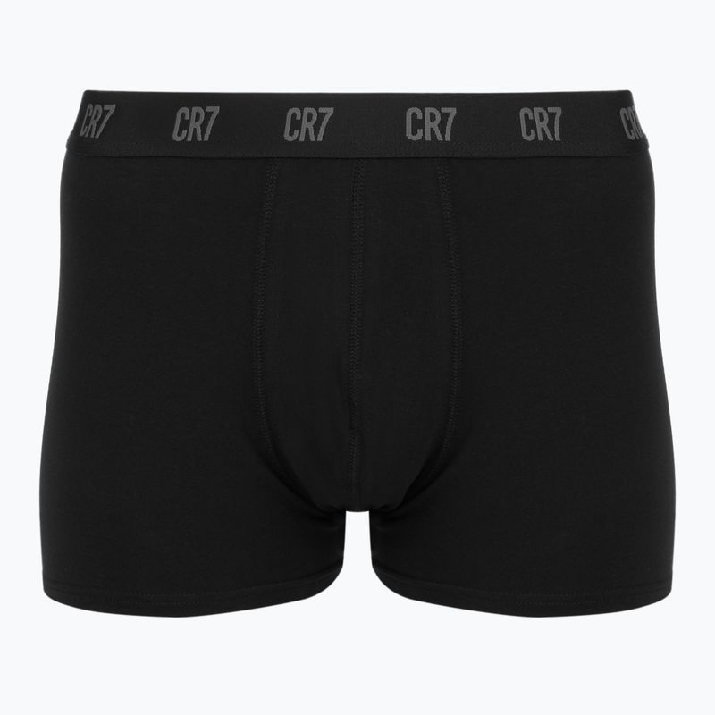 Férfi boxeralsó CR7 Basic Trunk 7 pár 2810 black 5