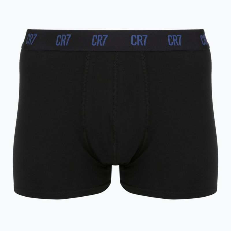 Férfi boxeralsó CR7 Basic Trunk 7 pár 2810 black 6