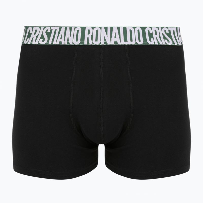 Férfi boxeralsó CR7 Basic Trunk 7 pár 2810 black 8