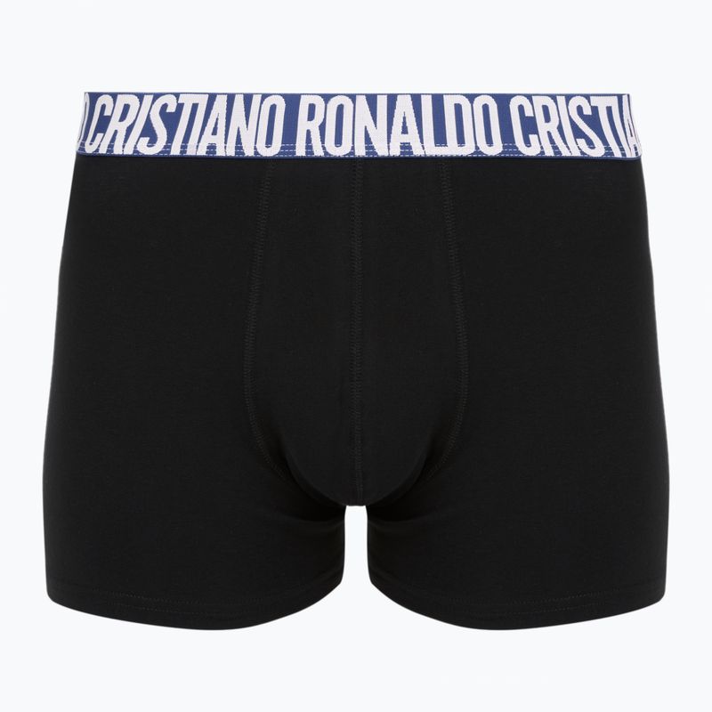 Férfi boxeralsó CR7 Basic Trunk 7 pár 2810 black 9