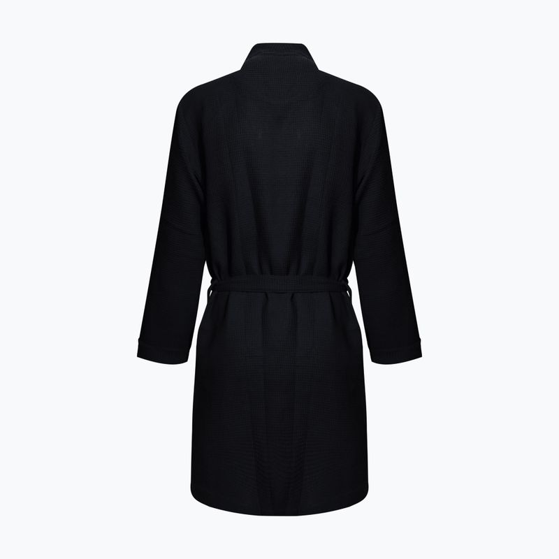 Férfi köntös CR7 Bathrobe Waffle 9 black 2