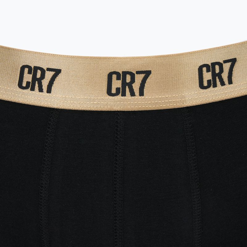 Férfi boxeralsó CR7 Basic Trunk 3 pár black 4