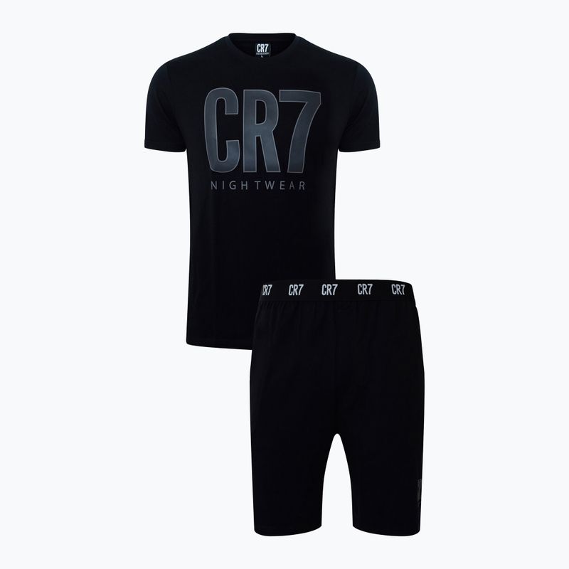 Férfi pizsama CR7 Pyjama Short black