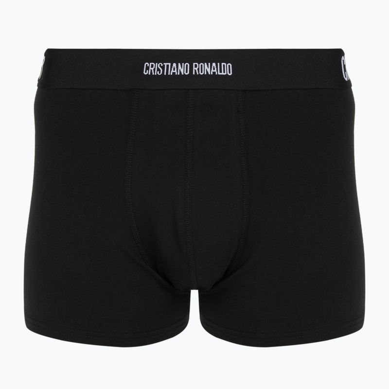 Férfi boxeralsó CR7 Basic Trunk 3 pár multicolour 4
