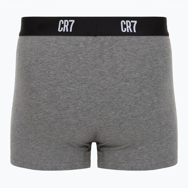 Férfi boxeralsó CR7 Basic Trunk 3 pár multicolour 5