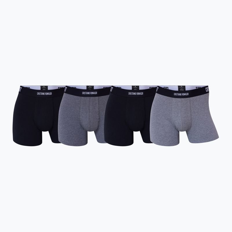 Férfi boxerek CR7 Basic Trunk 4 pár 2506 multicolor