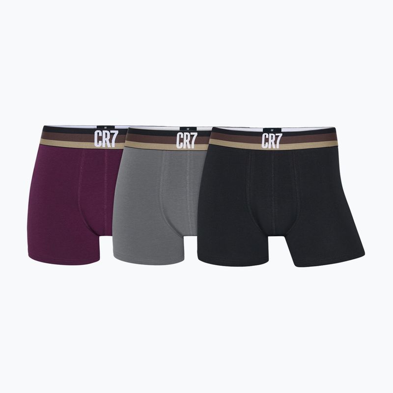 Férfi boxeralsó CR7 Basic Trunk 3 multicolour pairs 2