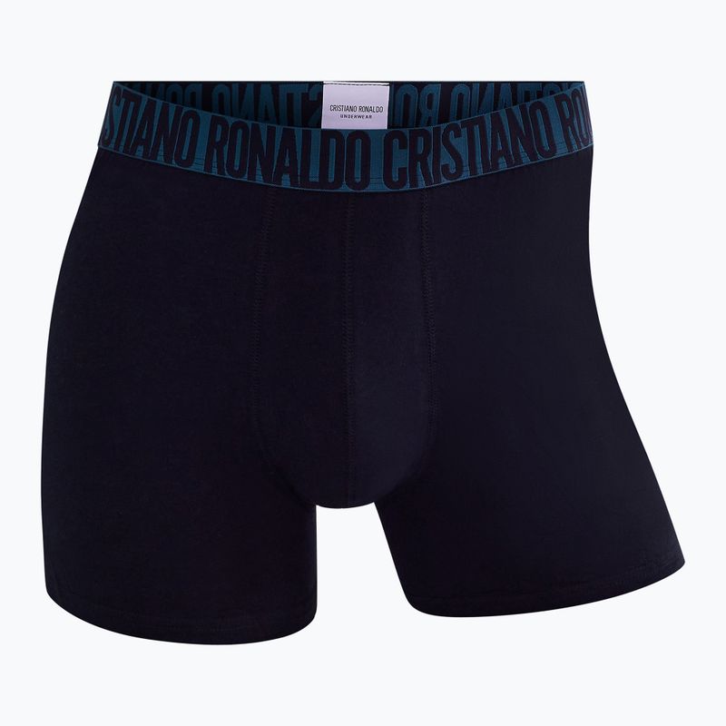 Férfi boxeralsó CR7 Basic Trunk 4 pairs 2512 multicolor 3