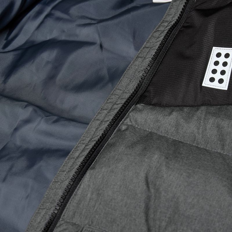 Gyerek bélelt kabát LEGO Lwjebel 733 dark grey melange 5
