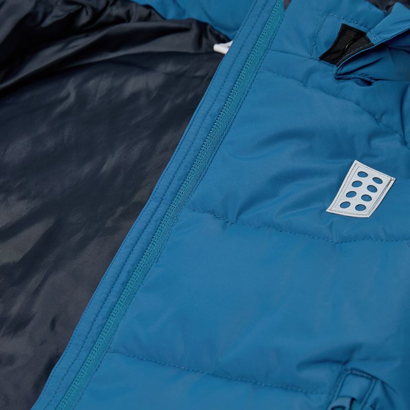 Gyerek bélelt kabát LEGO Lwjojo 703 deep blue 5
