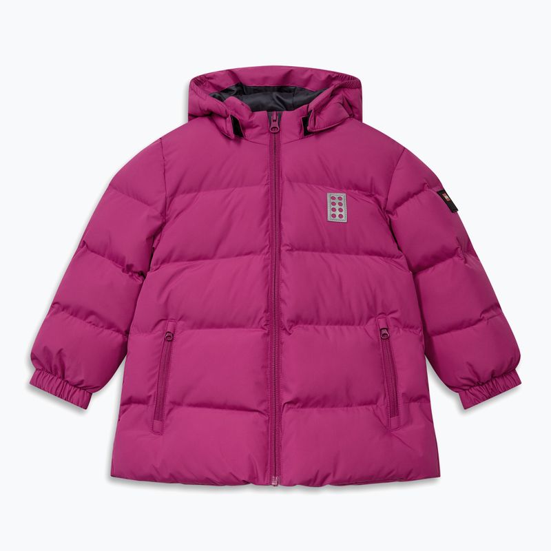 Gyerek bélelt kabát LEGO Lwjojo 704 fuchsia