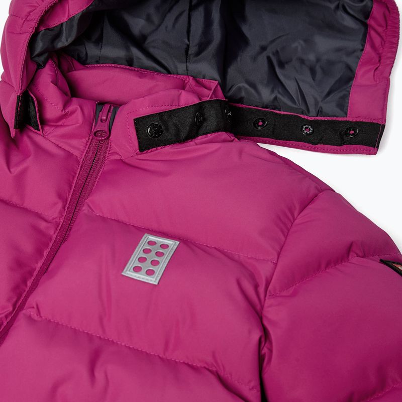 Gyerek bélelt kabát LEGO Lwjojo 704 fuchsia 3