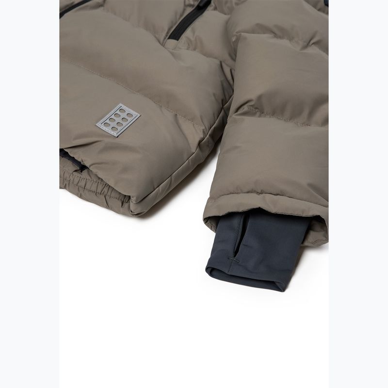 Gyerek bélelt kabát Lego Lwjaz 711 light brown 4