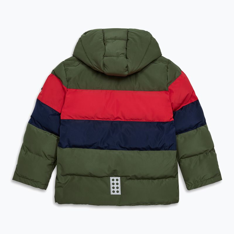Gyerek kabát LEGO Lwjipe 705 dark green 2