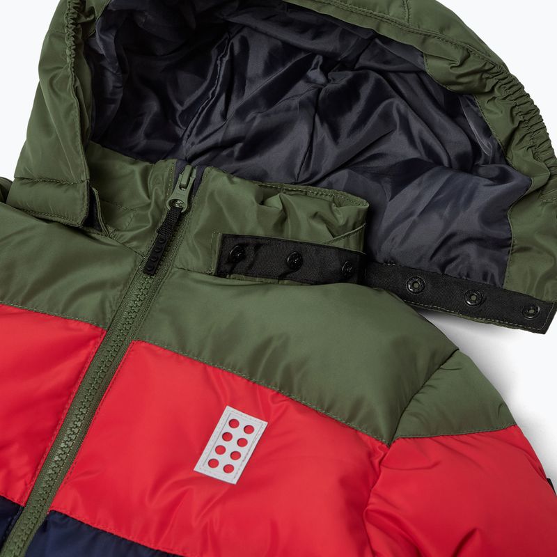 Gyerek kabát LEGO Lwjipe 705 dark green 3