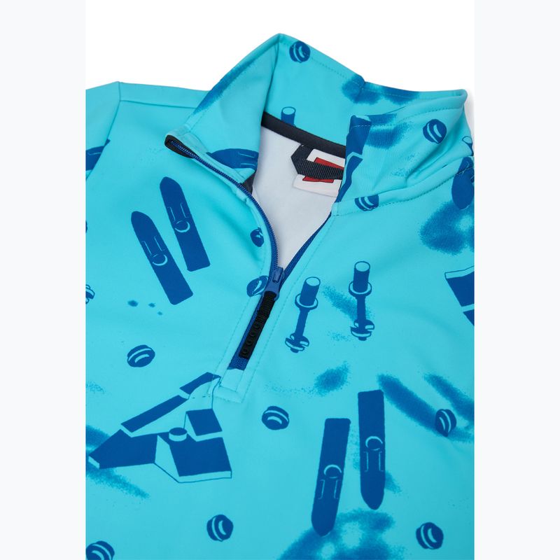 Gyerek polár pulóver LEGO Lwsian 710 Fleece bright blue 3
