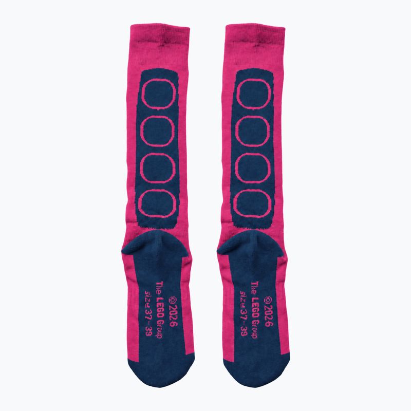 Gyerek sízokni LEGO Lwazun 700 fuchsia 2