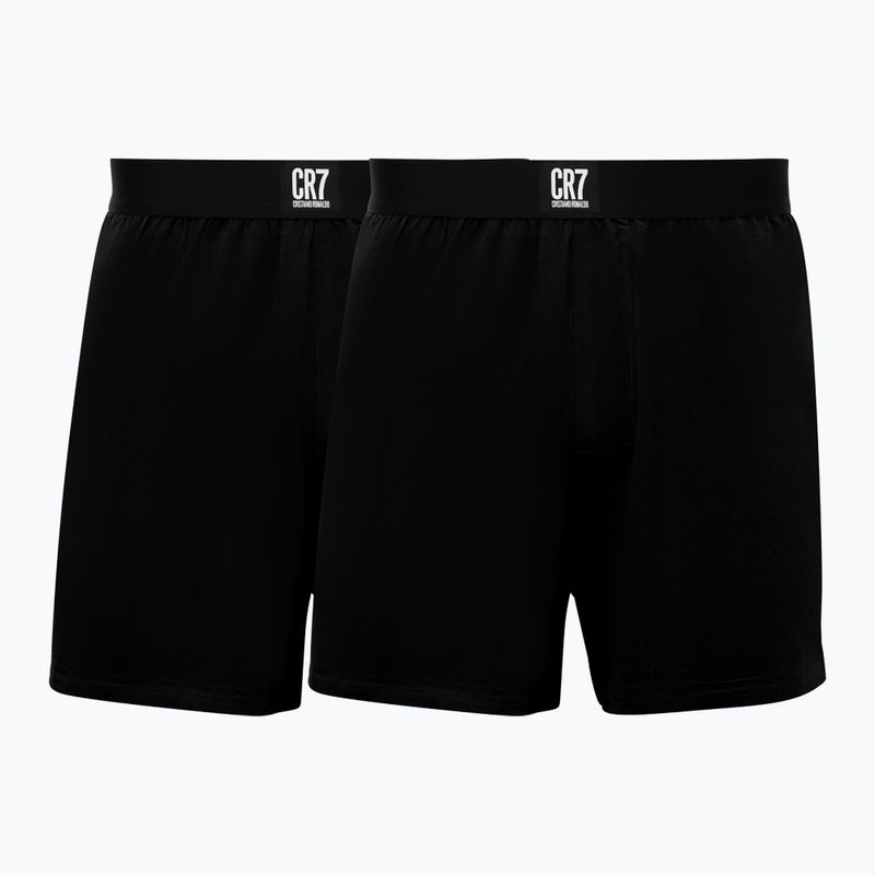 Férfi boxer nadrág CR7 Trunk Modal 2 pack black