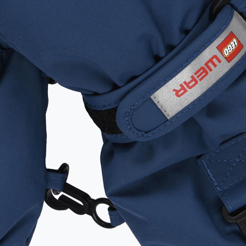Gyerek síkesztyűk LEGO Lwatlin 706 dark blue 3