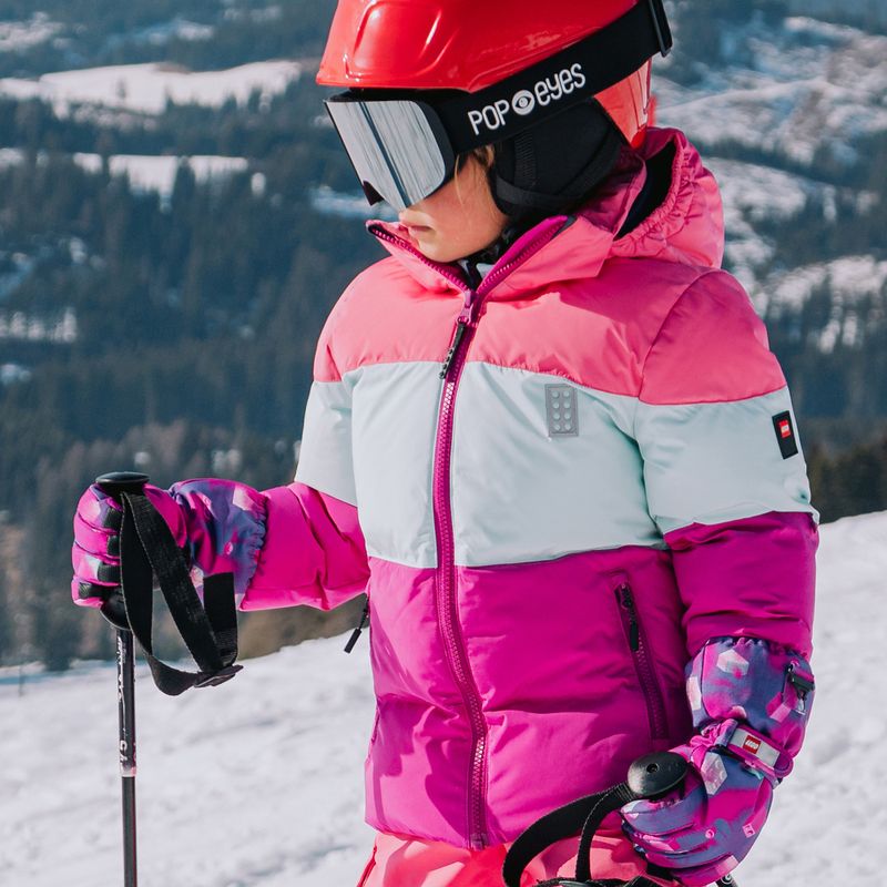 Gyerek síkabát Lego Lwjaz 805 pink 6