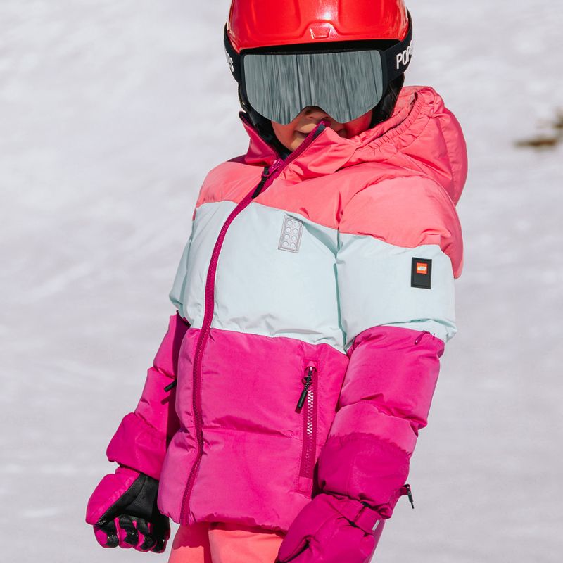 Gyerek síkabát Lego Lwjaz 805 pink 7