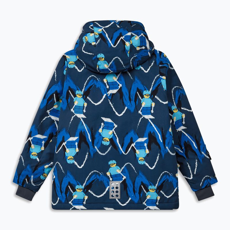 Gyerek síkabát LEGO Lwjian 704 dark blue 2