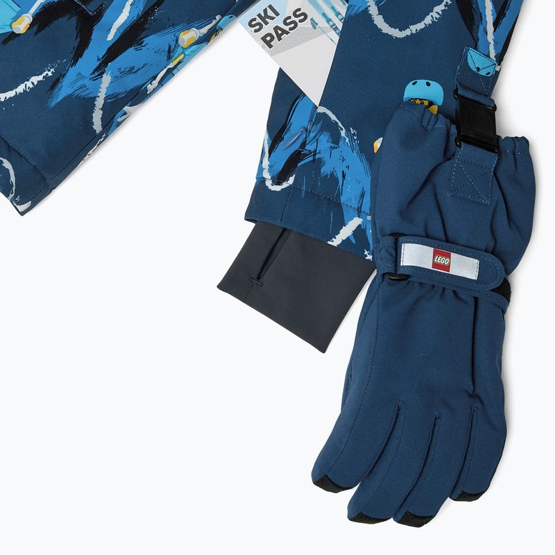 Gyerek síkabát LEGO Lwjian 704 dark blue 4