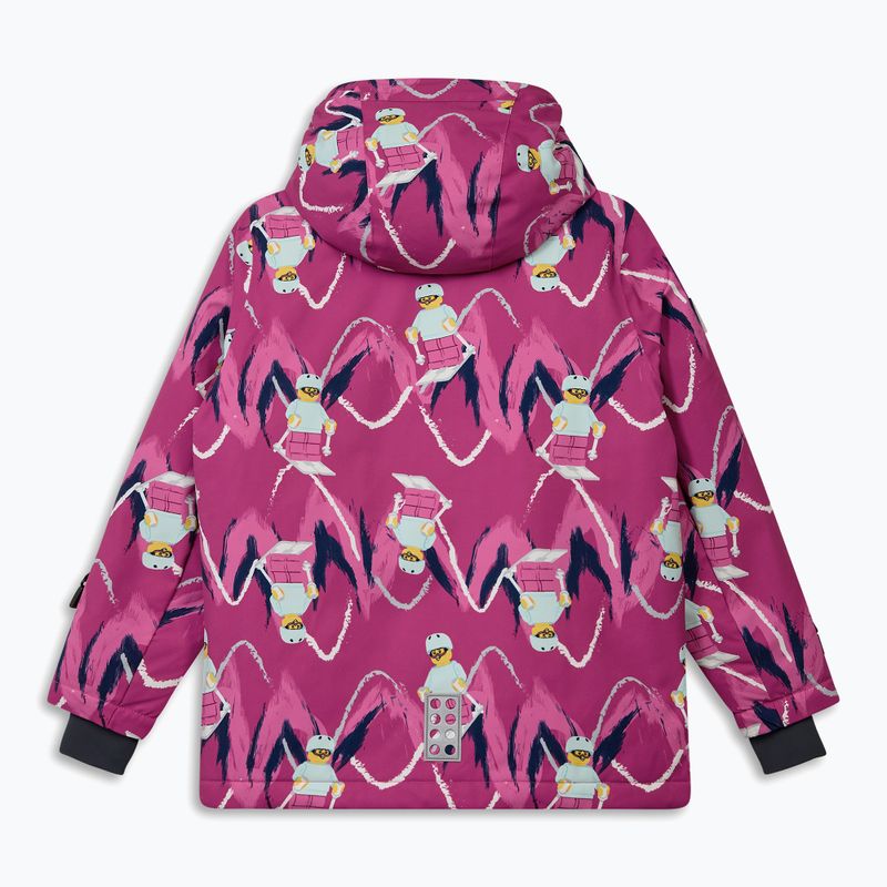 Gyerek síkabát LEGO Lwjian 704 fuchsia 2