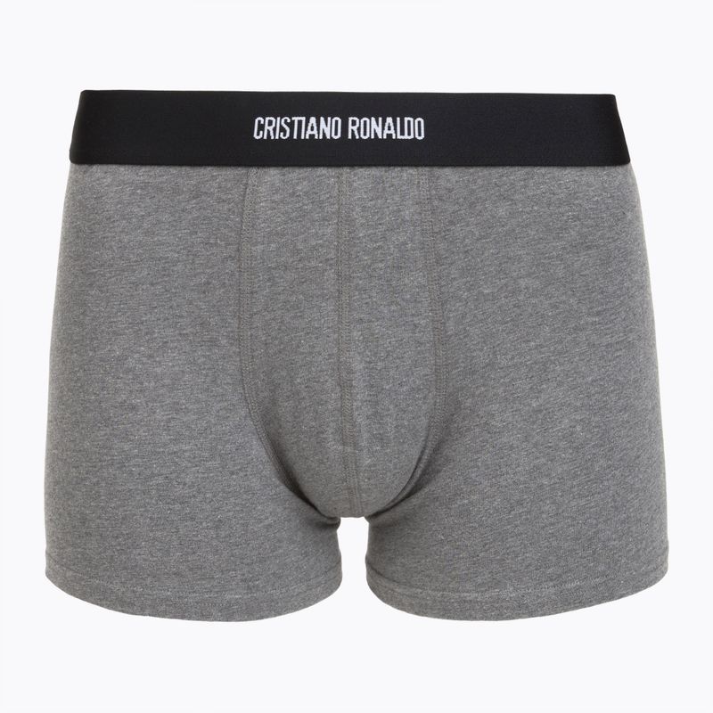 Férfi boxer nadrág CR7 Basic Trunk 3 pack multicolour 2