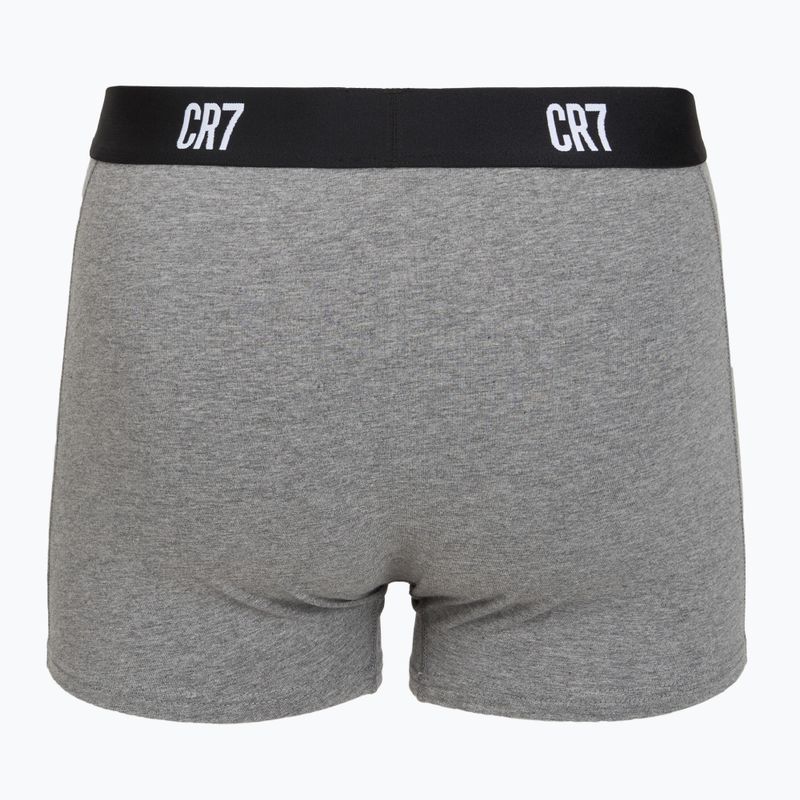 Férfi boxer nadrág CR7 Basic Trunk 3 pack multicolour 3