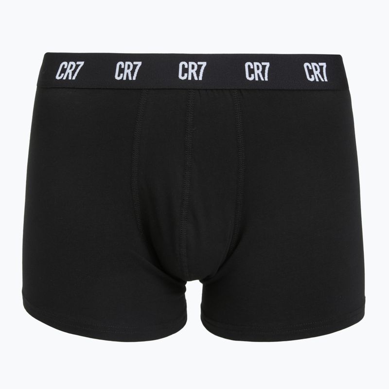 Férfi boxer nadrág CR7 Fashion Trunk 2 pack black 2